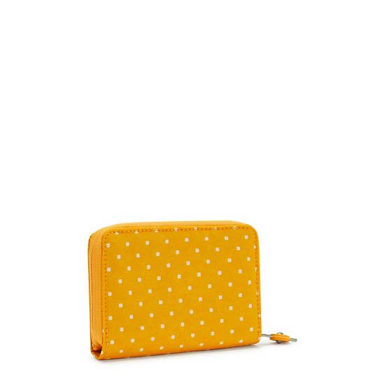Portefeuilles Kipling Money Love Printed Small Wallet Jaune | FR 1003OK